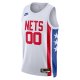 Unisex Brooklyn Nets Nike White 2022/23 Custom Swingman Jersey - Classic Edition