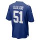 Men's New York Giants Azeez Ojulari Nike Royal Game Player Jersey