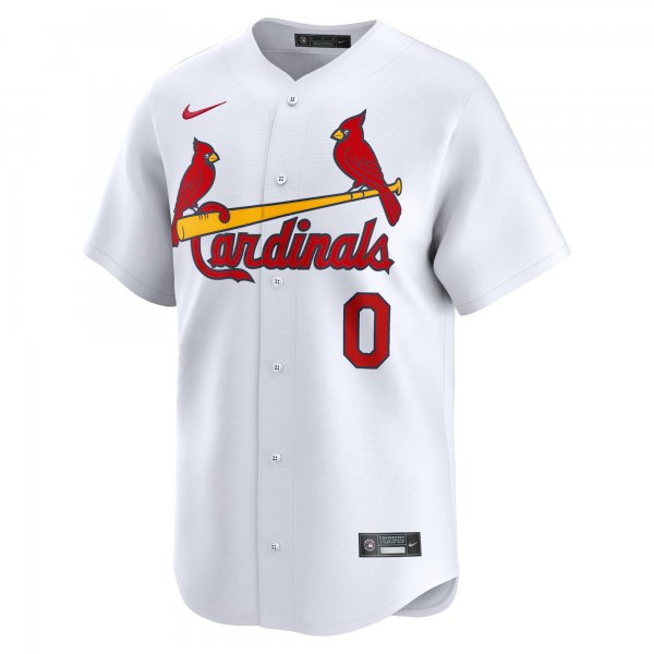 Men's St. Louis Cardinals Masyn Winn Nike White Home Limited Player Jersey