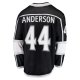 Men's Los Angeles Kings Mikey Anderson Fanatics Black Home Breakaway Player Jersey