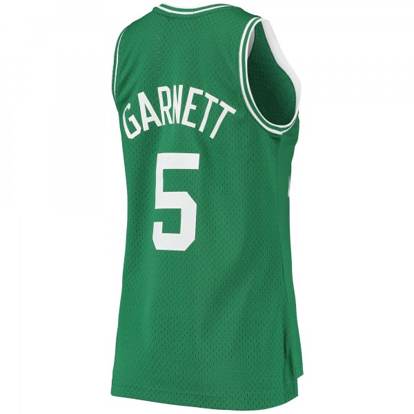 Women's Boston Celtics Kevin Garnett Mitchell & Ness Kelly Green 2007/08 Hardwood Classics Swingman Jersey