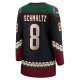 Women's Arizona Coyotes Nick Schmaltz Fanatics Black Home Breakaway Player Jersey