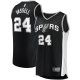 Men's San Antonio Spurs Devin Vassell Fanatics Black Fast Break Replica Jersey - Icon Edition