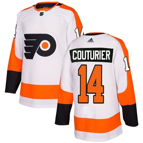 Adidas Philadelphia Flyers #14 Sean Couturier White Road Stitched Youth NHL Jersey