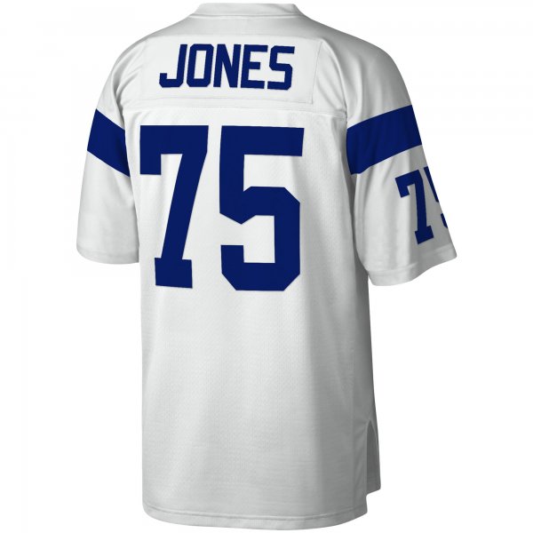 Men's Los Angeles Rams Deacon Jones Mitchell & Ness White Legacy Replica Jersey