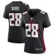 Women's Atlanta Falcons Mike Davis Nike Black Game Player Jersey