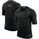 Men's San Francisco 49ers Jerry Rice Nike Black 2020 Salute To Service Retired Limited Jersey