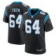 Men's Carolina Panthers Brett Toth Nike  Black  Game Jersey