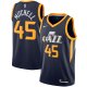 Men's Utah Jazz Donovan Mitchell Nike Navy 2020/21 Swingman Jersey - Icon Edition