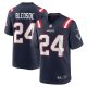 Men's New England Patriots Joshuah Bledsoe Nike Navy Game Player Jersey