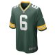 Men's Green Bay Packers Dallin Leavitt Nike Green Game Player Jersey