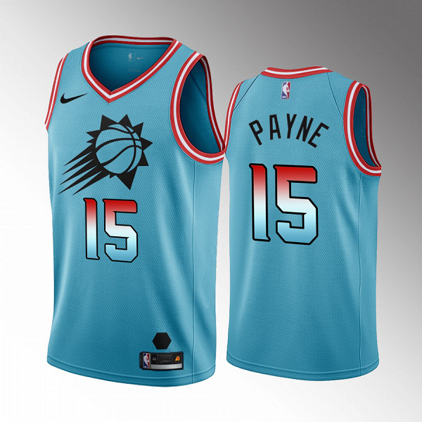 Phoenix Suns Cameron Payne #15 Blue 2022-23 City Edition Jersey