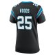 Women's Carolina Panthers Xavier Woods Nike Black Team Game Jersey