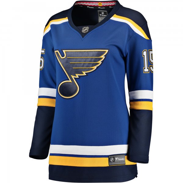 Women's St. Louis Blues Jakub Vrana Fanatics Blue Home Breakaway Jersey