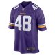 Men's Minnesota Vikings Quincy Roche Nike  Purple Team Game Jersey