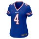 Women's Buffalo Bills James Cook Nike Royal Game Player Jersey