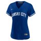 Women's Kansas City Royals Nike Royal Alternate Replica Team Logo Jersey