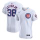 Men's Chicago Cubs Mark Leiter Jr. Nike White Home Elite Player Jersey