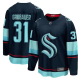 Men's Seattle Kraken #31 Philipp Grubauer Branded Deep Sea Blue Home Premier Breakaway Player NHL Jersey