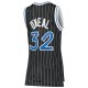 Women's Orlando Magic Shaquille O'Neal Mitchell & Ness Black 1995/96 Hardwood Classics Swingman Jersey