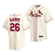 Men's St. Louis Cardinals #26 Cooper Hjerpe 2022 MLB Draft Jersey Cream Alternate