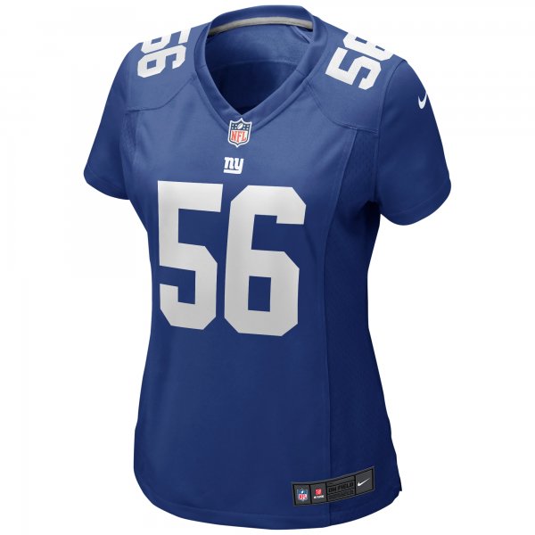 Women's New York Giants Lawrence Taylor Nike Royal Game Retired Player Jersey