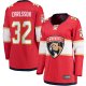 Women's Florida Panthers Lucas Carlsson Fanatics Red Home Breakaway Player Jersey