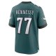 Men's Philadelphia Eagles Matt Hennessy Nike Midnight Green  Game Jersey