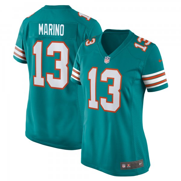 Women's Miami Dolphins Dan Marino Nike Aqua Retired Player Jersey