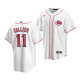 Men's Cincinnati Reds #11 Cam Collier 2022 MLB Draft Jersey White Home