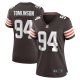 Women's Cleveland Browns Dalvin Tomlinson Nike Brown Game Player Jersey