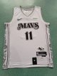 Men's #11 Kyrie Irving Dallas Mavericks White City Edition Jersey