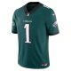 Men's Philadelphia Eagles Jalen Hurts Nike Midnight Green Vapor F.U.S.E. Limited Jersey