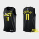 Men's Utah Jazz Mike Conley Jr. #11 Black 2022-23 Statement Edition NBA Jersey