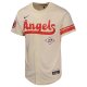 Youth Los Angeles Angels Mike Trout Nike Cream City Connect Limited Player Jersey