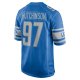 Men's Detroit Lions Aidan Hutchinson Nike Blue Player Game Jersey