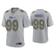 Men's Los Angeles Rams Aaron Donald Gray Atmosphere Fashion Game Jersey