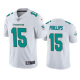 Men's Nike Miami Dolphins #15 Jaelan Phillips White 2021 NFL Draft First Round Pick Limited Jersey