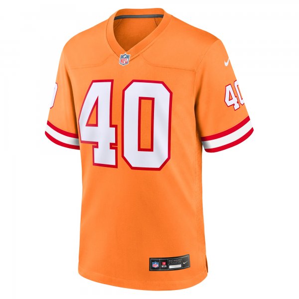 Youth Tampa Bay Buccaneers Mike Alstott Nike Orange Retired Player Game Jersey