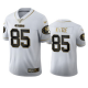 San Francisco 49ers #85 George Kittle White Men's Stitched NFL Limited Golden Edition Jersey