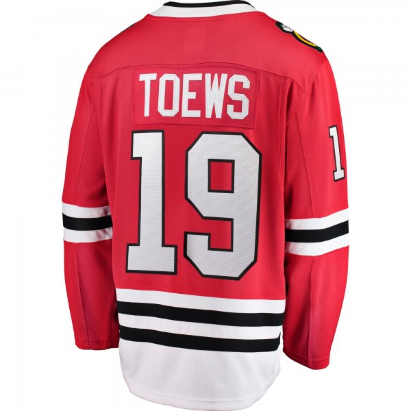 Youth Chicago Blackhawks Jonathan Toews Fanatics Red Home Breakaway Player Jersey