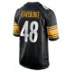 Men's Pittsburgh Steelers Godwin Igwebuike Nike  Black  Game Jersey