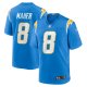 Men's Los Angeles Chargers Brett Maher Nike  Powder Blue Team Game Jersey