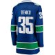 Women's Vancouver Canucks Thatcher Demko Fanatics Blue Home Breakaway Jersey