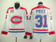 Montreal Canadiens #31 Carey Price Stitched White Heritage Classic Style NHL Jersey