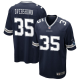 Men's Dallas Cowboys #35 DeMarvion Overshown Nike Navy Limited Jersey