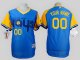 Tampa Bay Rays Blue 1988 Turn Back The Clock Men's Customized Throwback MLB Jersey