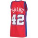 Men's LA Clippers Elton Brand Mitchell & Ness Red Hardwood Classics Swingman Jersey