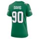 Women's Philadelphia Eagles Jordan Davis Nike Kelly Green Alternate Game Jersey