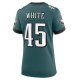 Women's Philadelphia Eagles Devin White Nike Midnight Green  Game Jersey